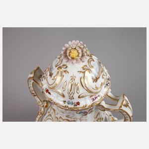 Meissen Imitation Deckelvase