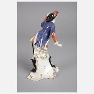 Nymphenburg Capitano Spavento aus der ”Commedia dell'Arte”