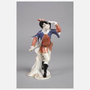 Nymphenburg Capitano Spavento aus der ”Commedia dell'Arte”