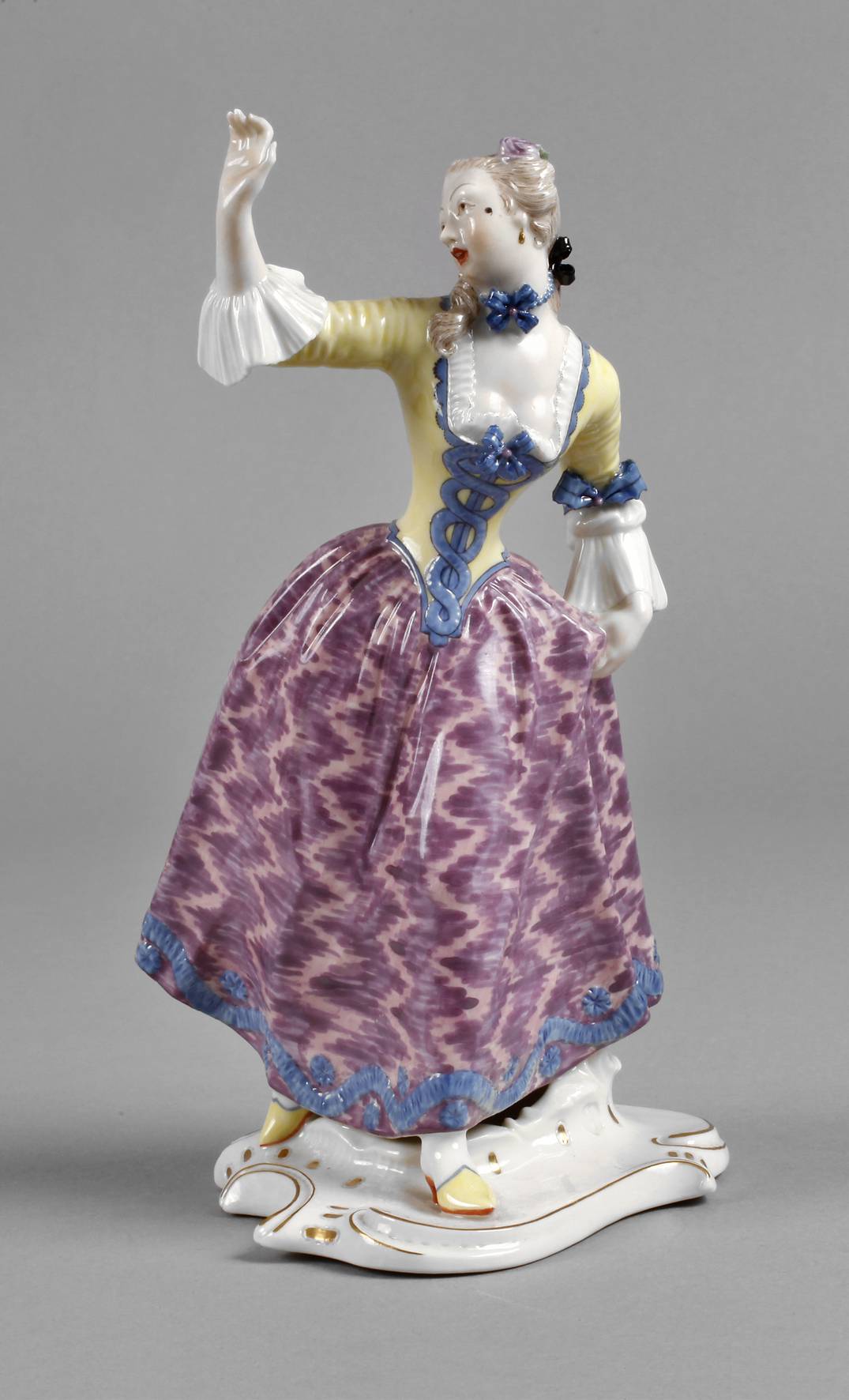 Nymphenburg Dame aus der ”Commedia dell'Arte”