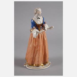 Nymphenburg Dame aus der ”Commedia dell'Arte”