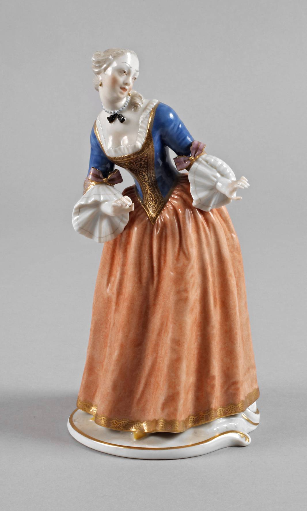 Nymphenburg Dame aus der ”Commedia dell'Arte”