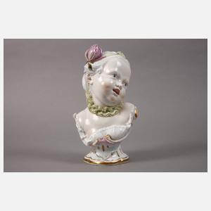 Nymphenburg Paar Kinderbüsten