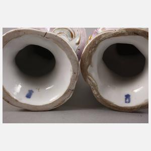 Nymphenburg Paar Kinderbüsten