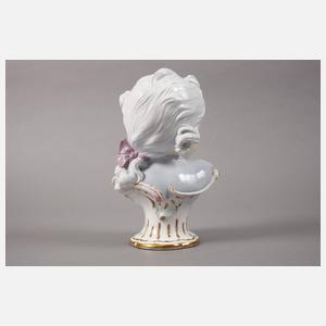 Nymphenburg Paar Kinderbüsten