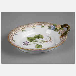 Royal Copenhagen Schale mit Moorveilchen