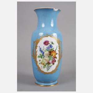 Sevres Vase Vogelmalerei