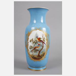 Sevres Vase Vogelmalerei