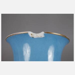 Sevres Vase Vogelmalerei