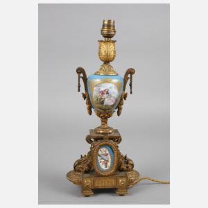 Prunkvase als Lampenfuß