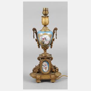 Prunkvase als Lampenfuß