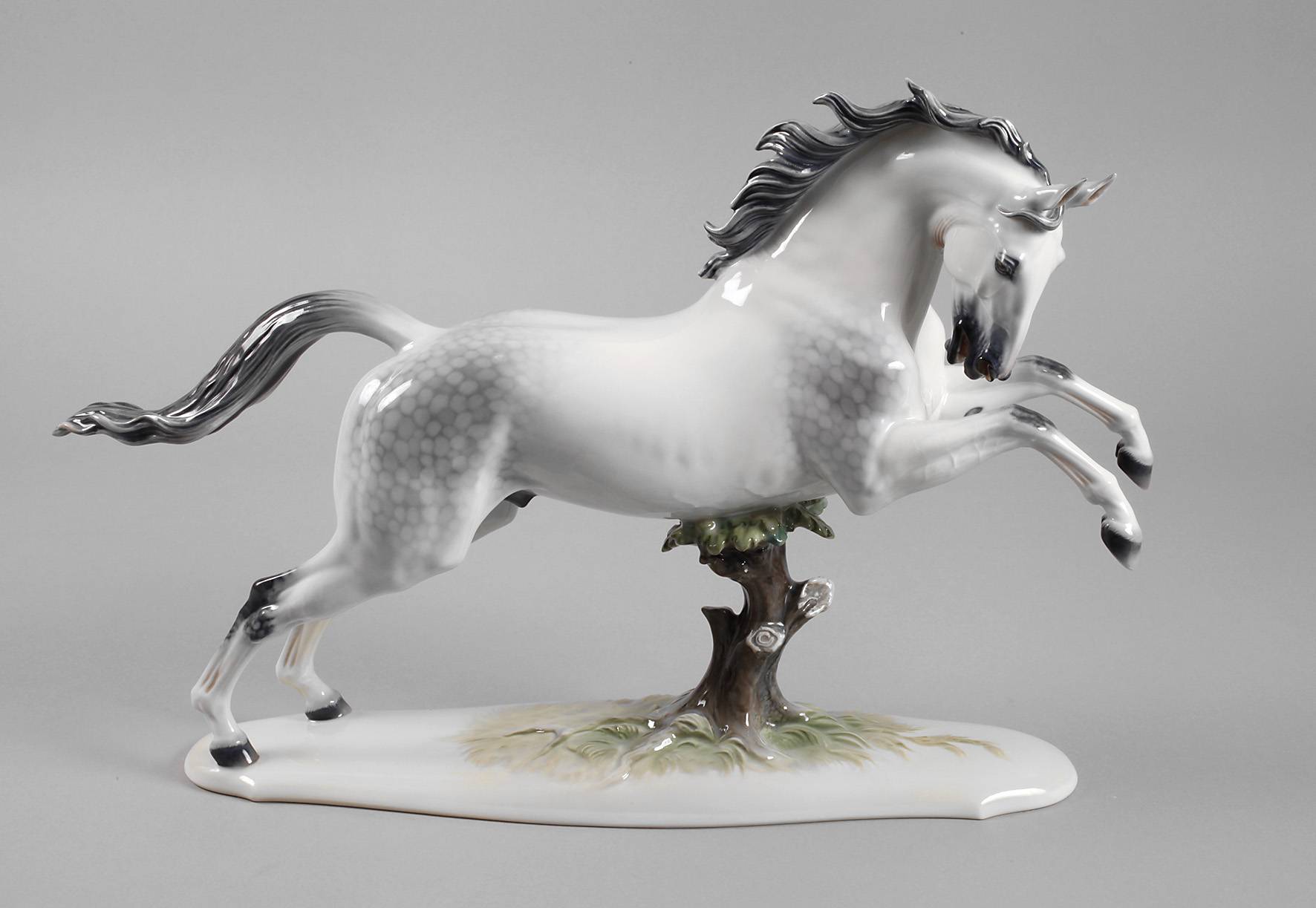 Theodor Kärner Springender Hengst