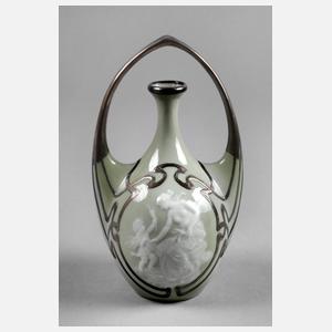 Thüringen Jugendstilvase Pâte sur Pâte