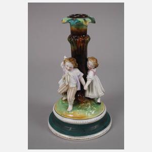 Thüringen ein Paar figürliche Kerzenleuchter