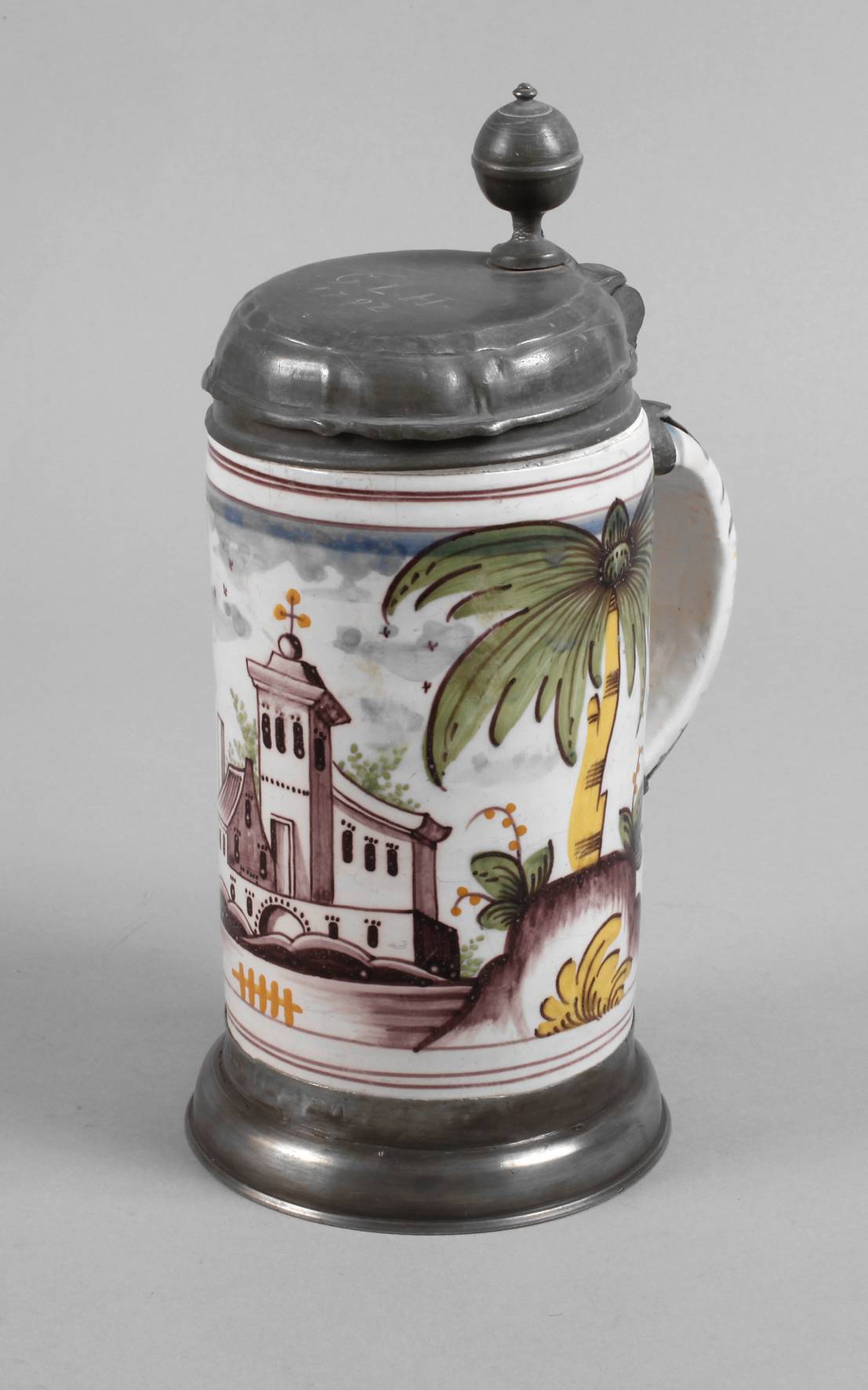 Thüringer Fayencewalzenkrug