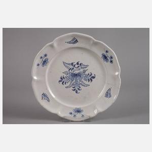 Zwei Fayenceteller Magdeburg