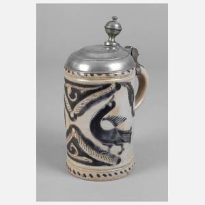 Kleiner Westerwälder Steinzeugwalzenkrug