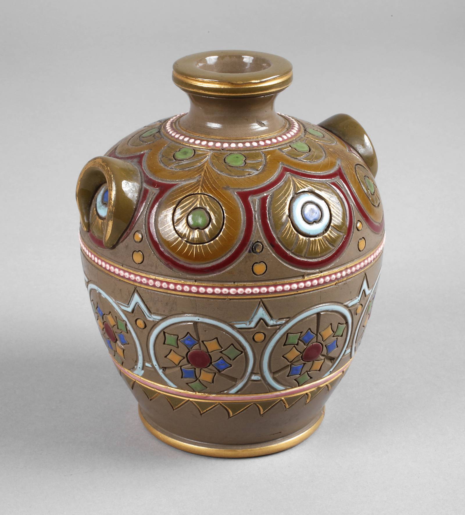 Sarreguemines Jugendstilvase