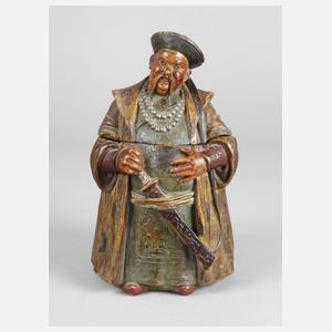 Figürlicher Tabaktopf Bernhard Bloch