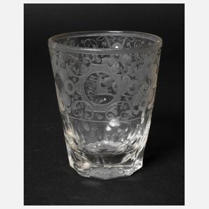 Jagdliches barockes Becherglas