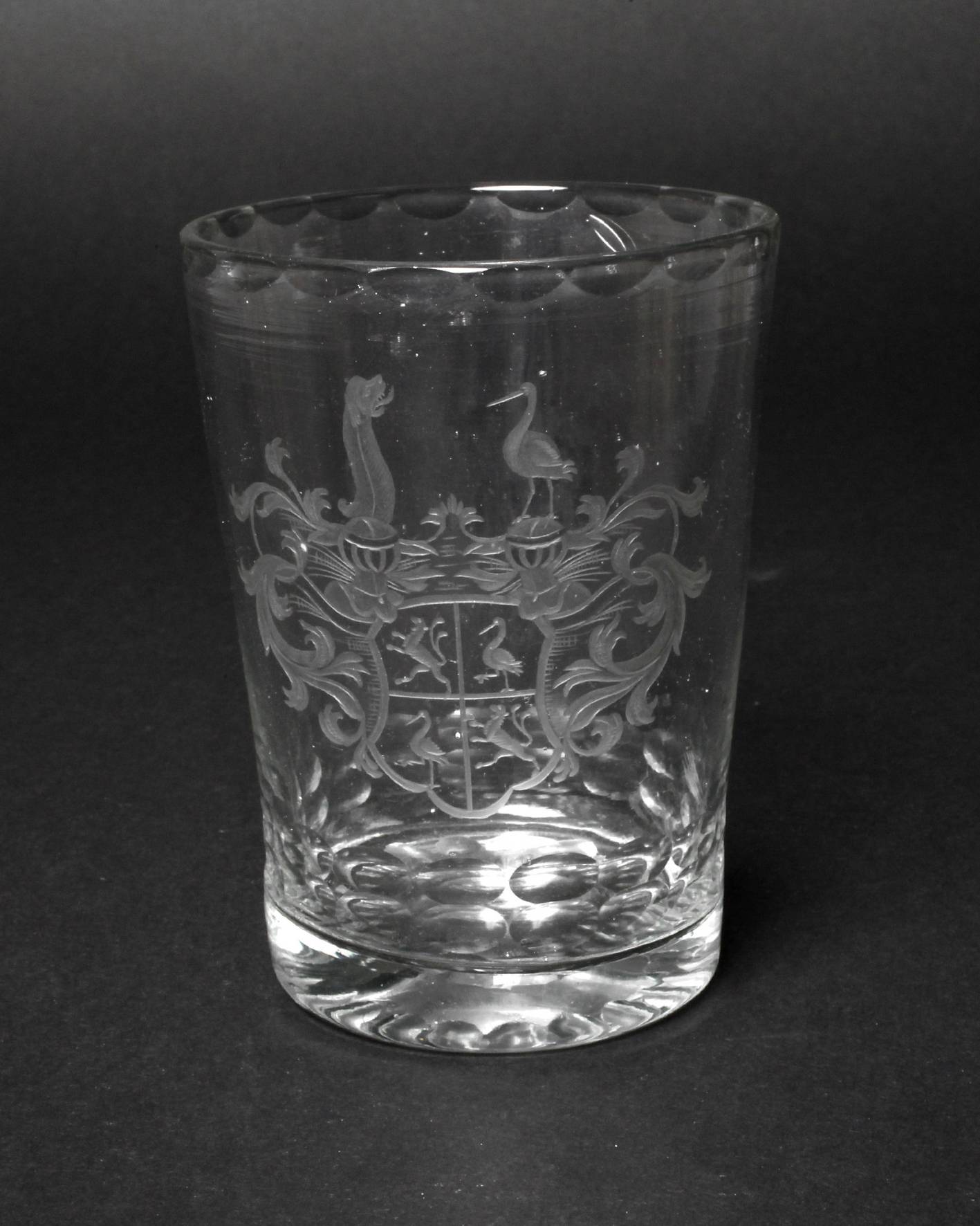 Wappenglas derer von Reuß