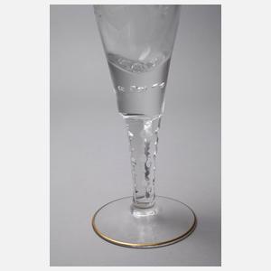 Großes Wappenglas aus Adelsbesitz