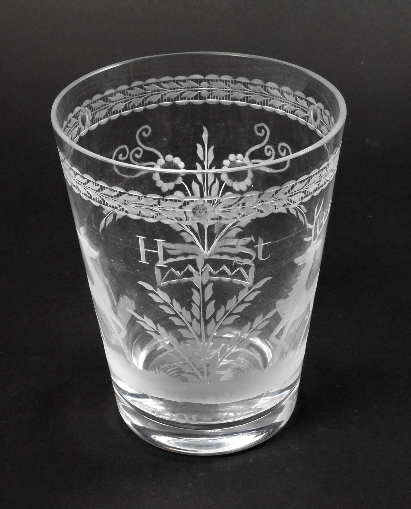 Lobmeyr Wien großes Pokalglas