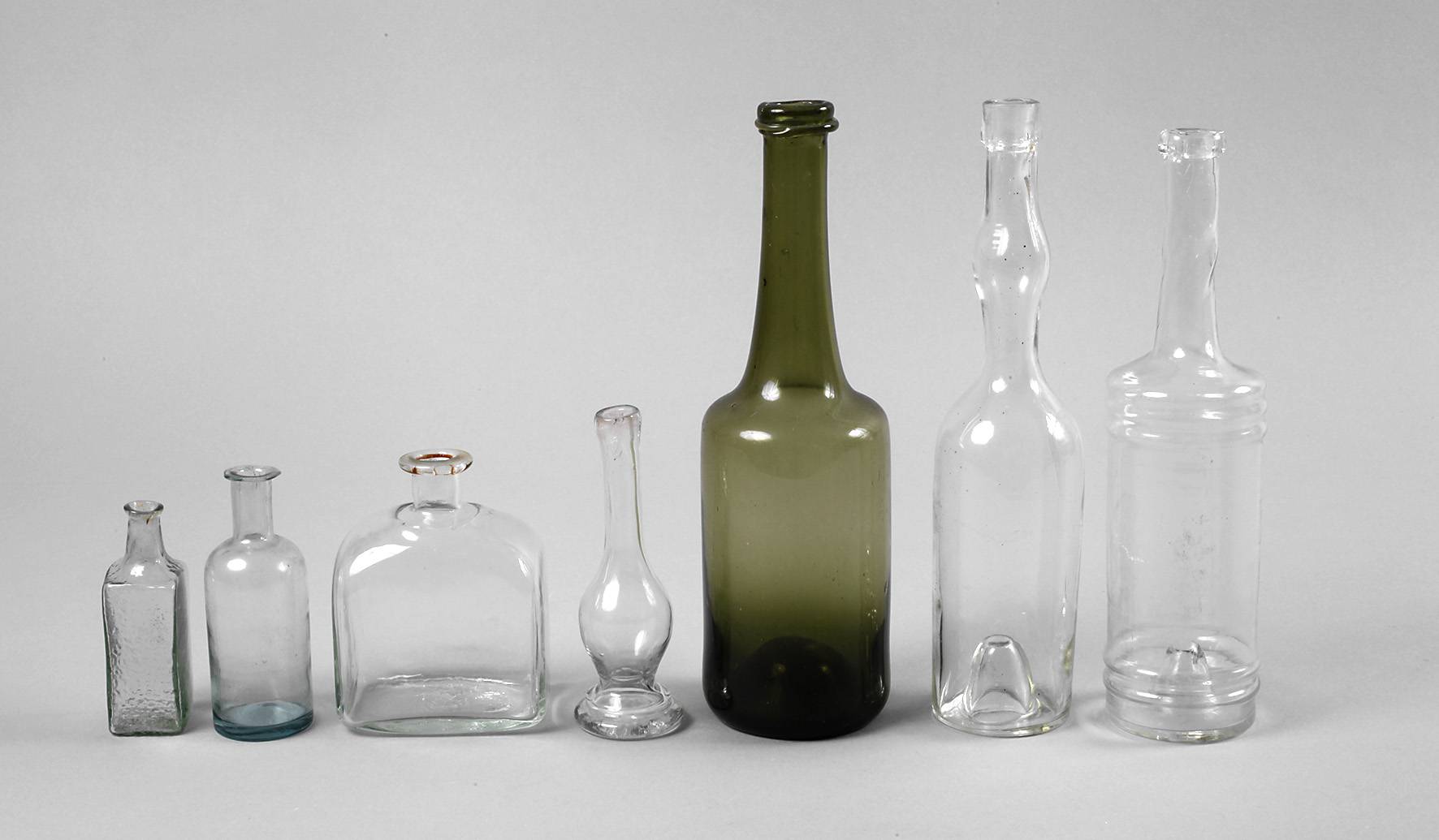 Konvolut alte Flaschen