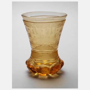 Ranftbecher Steineldekor