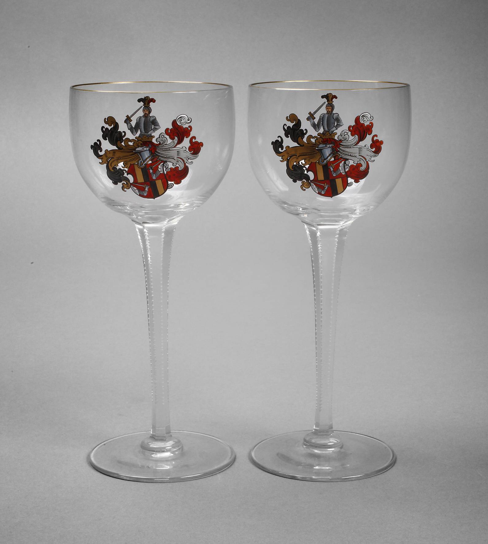 Paar Wappenrömer