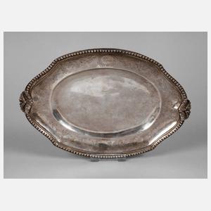 Barocke Silberplatte Paris