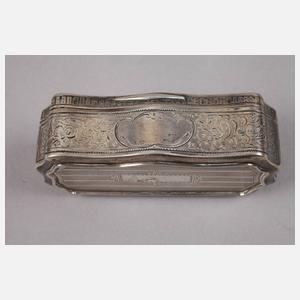 Tabatiere Silber