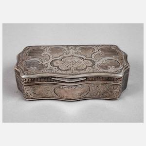 Tabatiere Silber