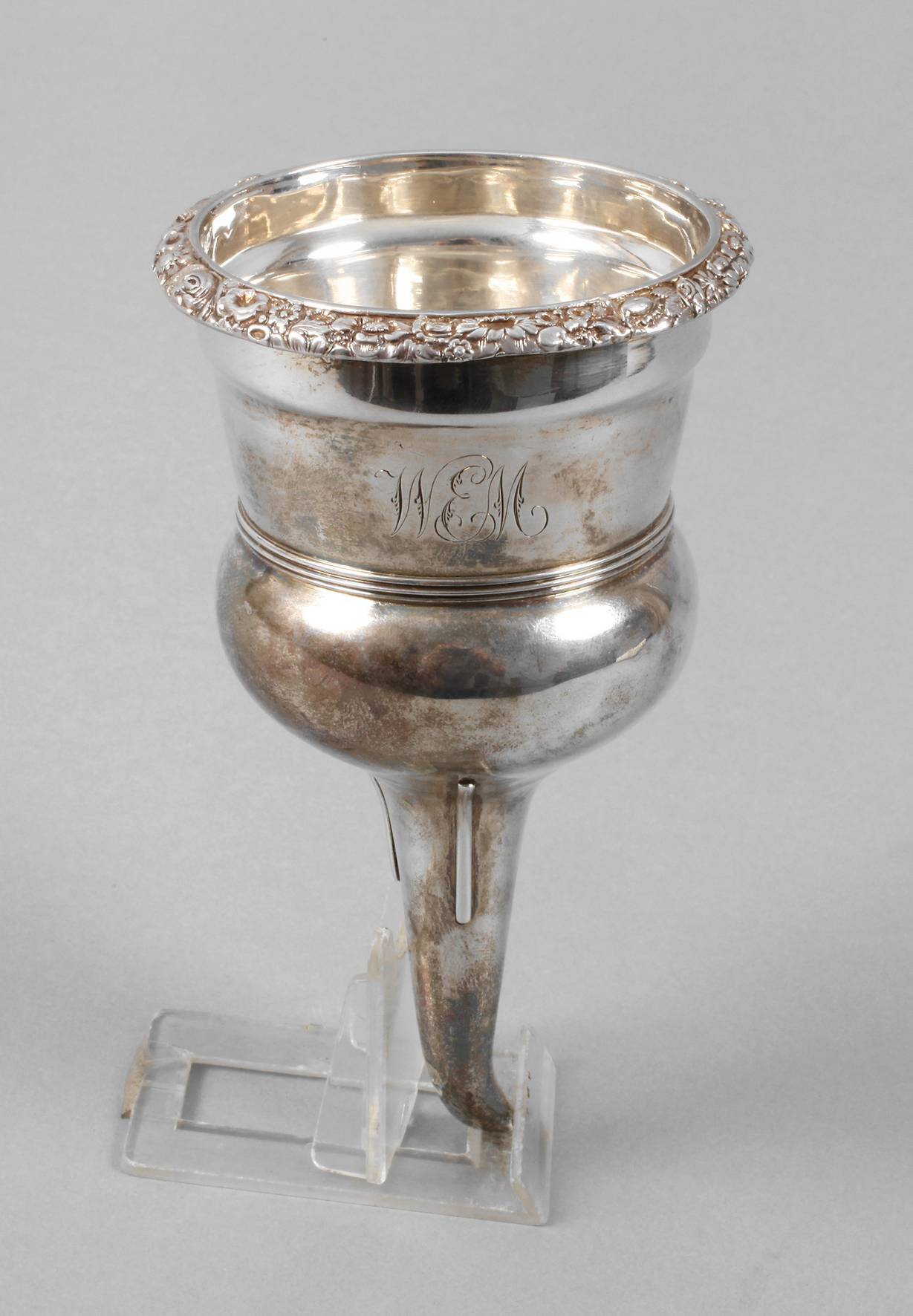 England Dekantiertrichter Silber