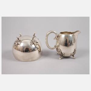 Mokka-/Teeset Silber