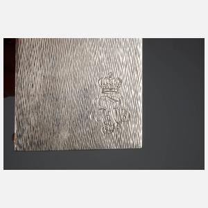 Silber Streichholzhalter aus Adelsbesitz