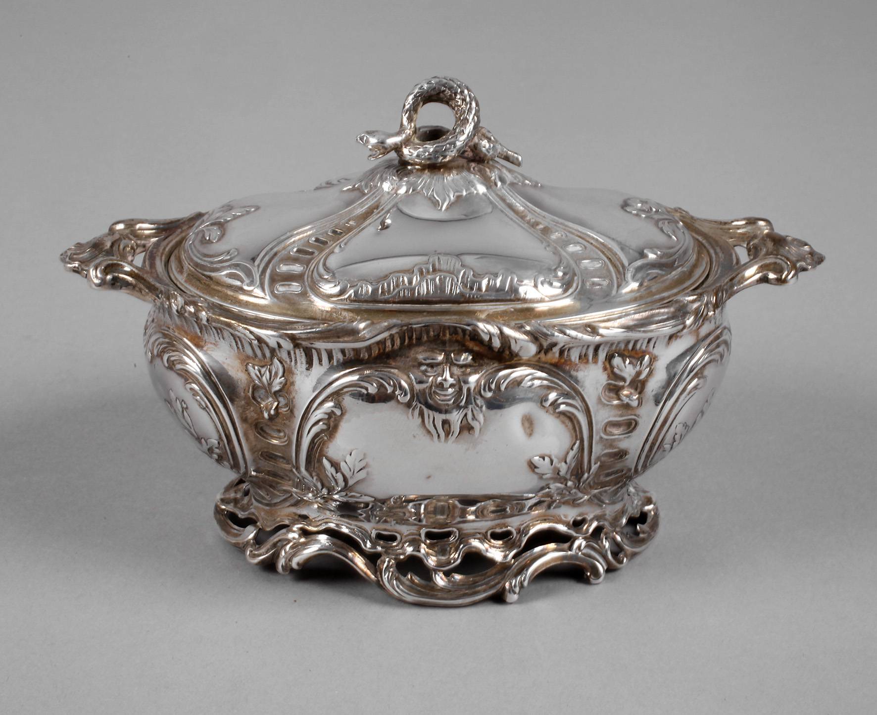 Frankreich Silberdose Historismus