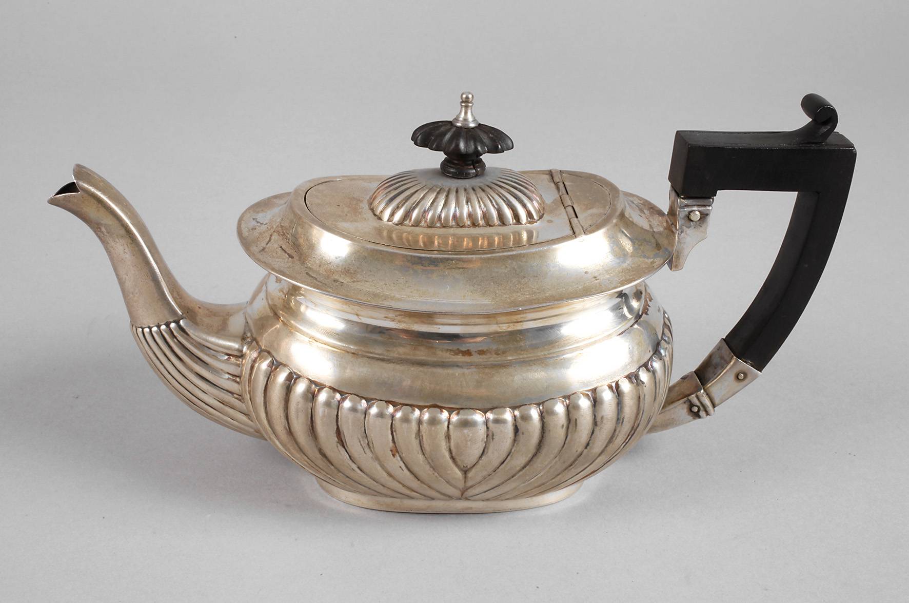 England Teekanne Silber