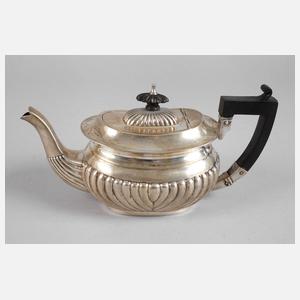 England Teekanne Silber