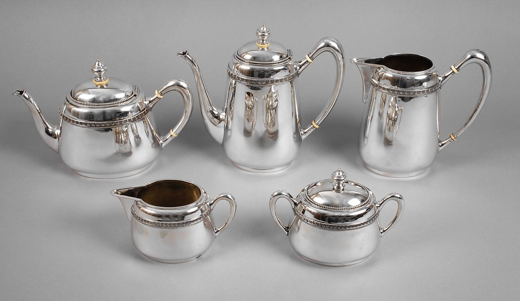 Wien klassizistisches Silberservice