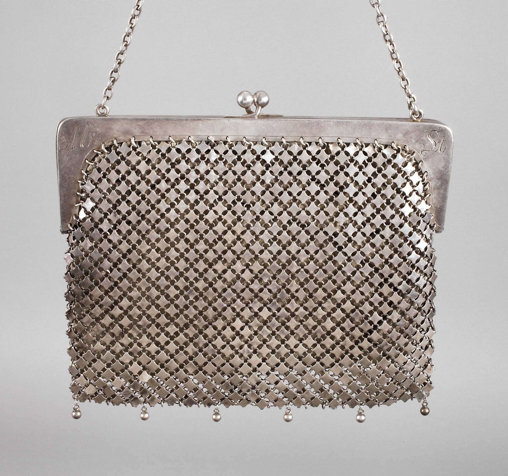 Abendtasche Silber