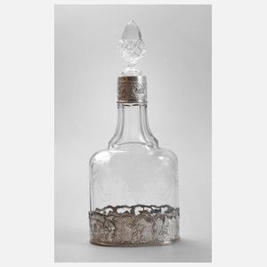 Karaffe mit Silbermontur