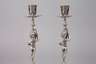 Paar figürliche Silberleuchter Hanau