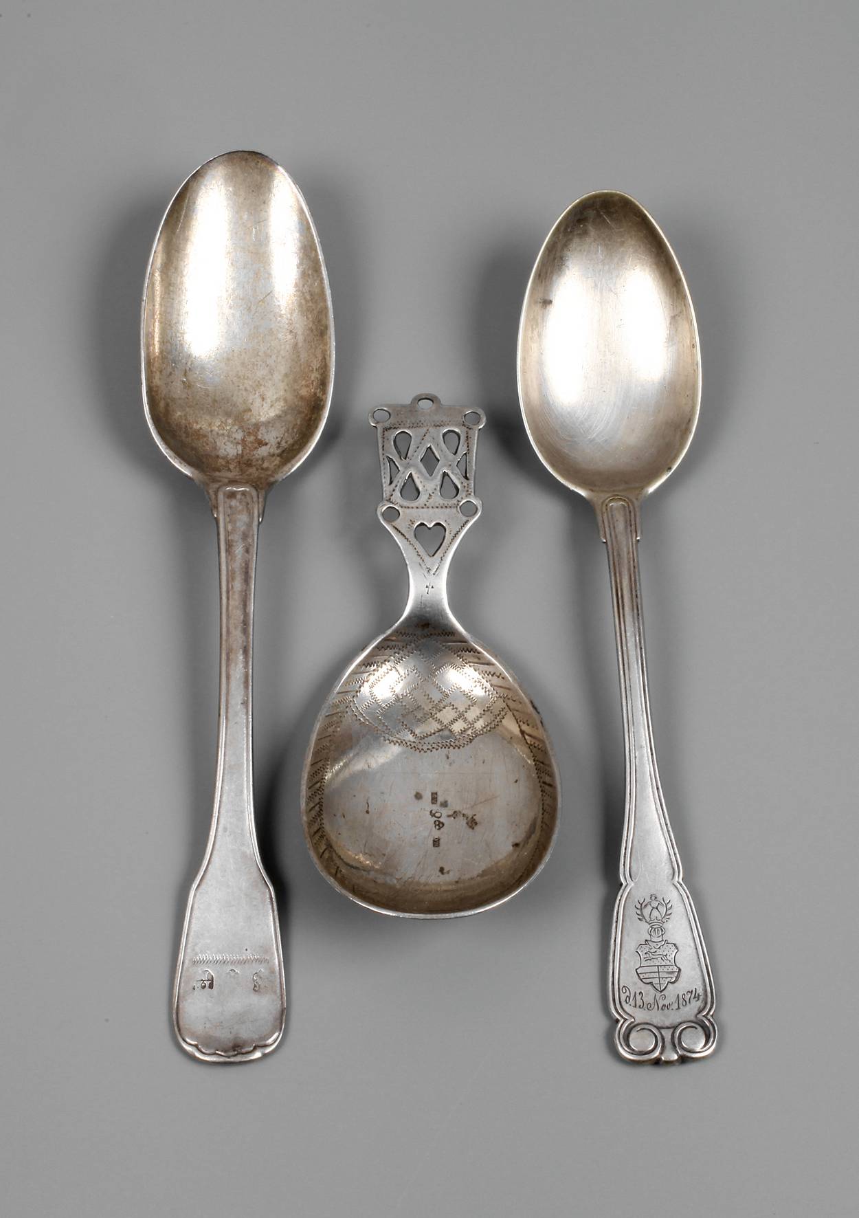 Drei Silberlöffel