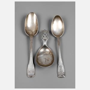 Drei Silberlöffel