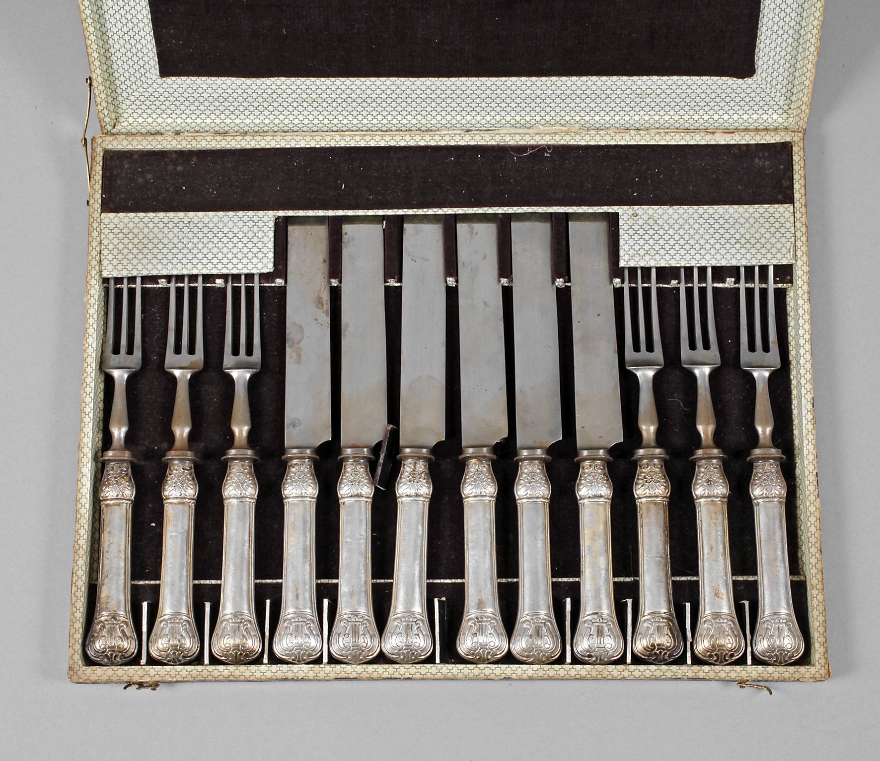 Biedermeier Silberbesteck