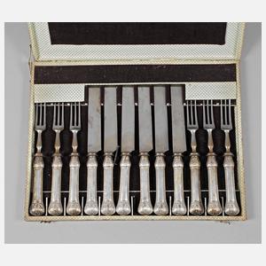 Biedermeier Silberbesteck