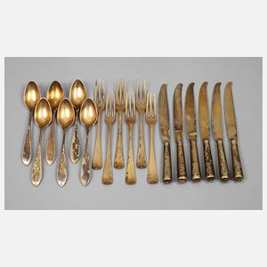 Silberbesteck aus Adelsbesitz Dresden