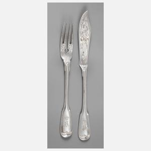 Regimentsbesteck Friedrich August Rex