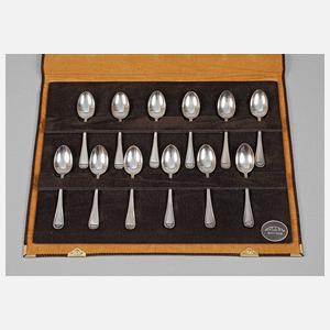 Zwölf Silberlöffel Italien